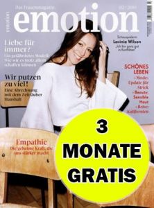Emotion Magazin Abo 