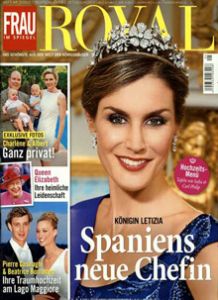 Frau im Spiegel Royal