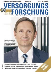 Monitor Versorgungsforschung Abo
