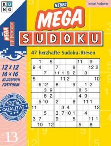 Neues Mega Sudoku Magazin Abo