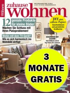 Zuhause Wohnen Magazin im Abo