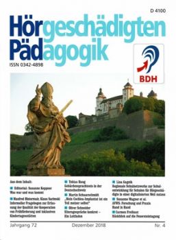 HörgeschädigtenPädagogik Zeitschrift