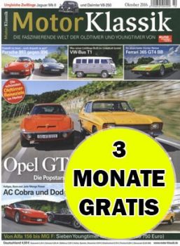 Motor Klassik Magazin Abo