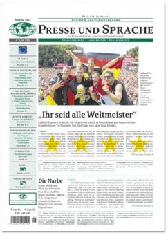 Presse und Sprache Sprachmagazin