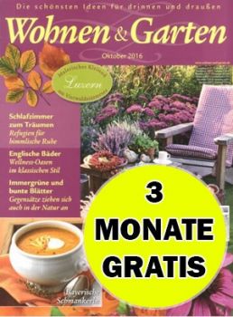 Wohnen & Garten Magazin Abo